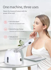 Ozone Facial Steamer – Warm Mist Skin Vaporizer