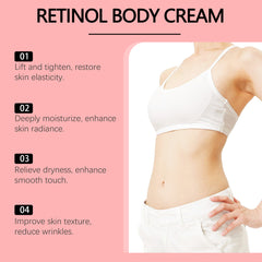 Retinol Firming Body Lotion – Anti-Wrinkle, Cellulite & Skin Tightening Cream