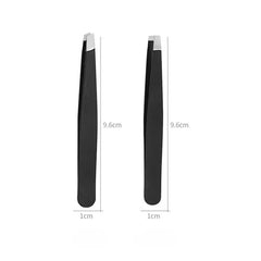 Stainless Steel Eyebrow Tweezer – Slant & Flat