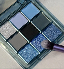 9-Color Dark Punk Eyeshadow Palette