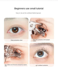 Dual-Type Eyelash Curler with Comb