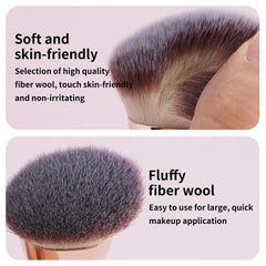 MAANGE 4-Piece Makeup Brush Set with Case