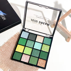 16-Color Eyeshadow Palette – Koi, Mermaid & Forest