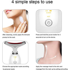 7-Color Anti-Wrinkle Facial & Neck Massager