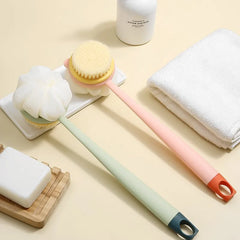 Double-Sided Soft Hair Bath & Back Scrubber