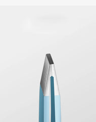 HUAZDS Stainless Steel Eyebrow Tweezers – Colorful Slanted Hair Removal Tool