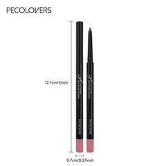 Waterproof Matte Lipliner Pencil – 12 Colors