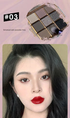 9-Color Dark Punk Eyeshadow Palette