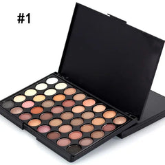 Glitter & Matte Eyeshadow Palette – 40/74/78 Colors