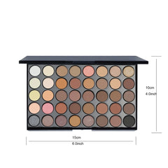40-Color Eyeshadow Palette – Brown & Pink