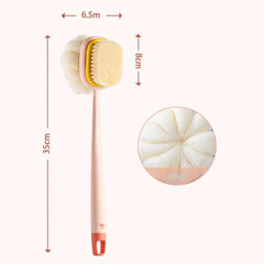 Double-Sided Soft Hair Bath & Back Scrubber