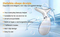 7-Color Anti-Wrinkle Facial & Neck Massager