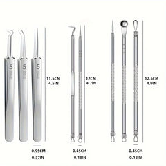 Stainless Steel Blackhead Removal Tool Set