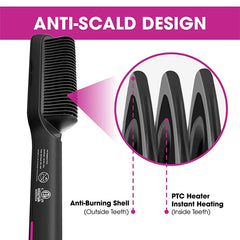 Professional Beard & Hair Straightening Comb