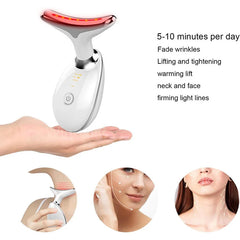 7-Color Anti-Wrinkle Facial & Neck Massager