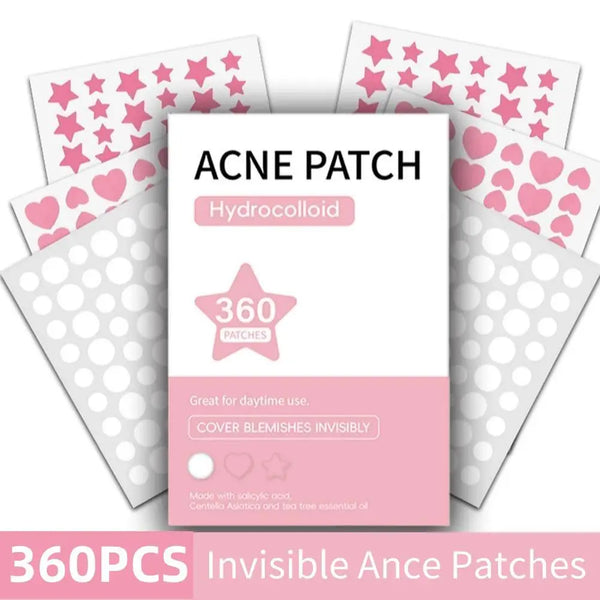 360pcs Invisible Acne Pimple Patch Stickers