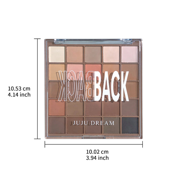 25-Color Matte & Shimmer Eyeshadow Palette