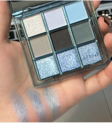 9-Color Dark Punk Eyeshadow Palette
