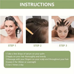 Organic Hair Growth Oil – Peppermint & Rosemary