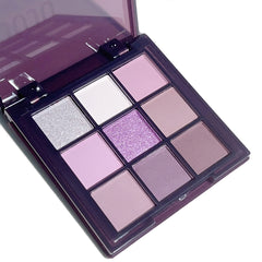 Purple Eyeshadow Palette – 9 Colors