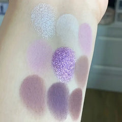 Purple Eyeshadow Palette – 9 Colors