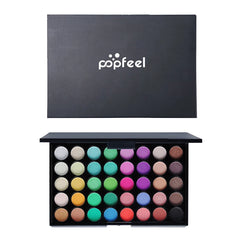 40-Color Eyeshadow Palette – Brown & Pink