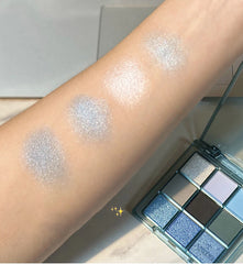 9-Color Dark Punk Eyeshadow Palette