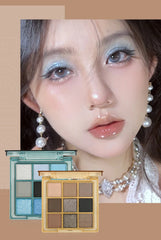 9-Color Dark Punk Eyeshadow Palette