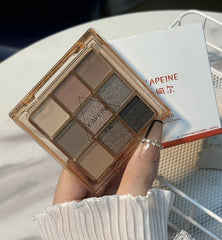 9-Color Dark Punk Eyeshadow Palette