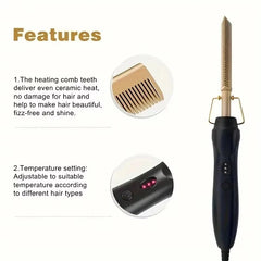 Multi-Functional Electric Hair Comb & Straightener