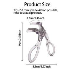 Dual-Type Eyelash Curler with Comb