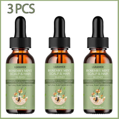 Organic Hair Growth Oil – Peppermint & Rosemary