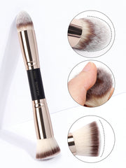 MAANGE 4-Piece Makeup Brush Set with Case