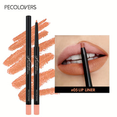 Waterproof Matte Lipliner Pencil – 12 Colors