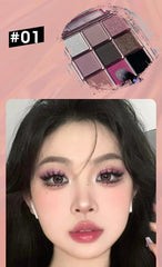 9-Color Dark Punk Eyeshadow Palette