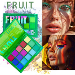 15-Color Eyeshadow Palette – Shimmer & Matte