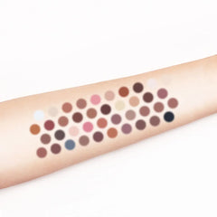 40-Color Eyeshadow Palette – Brown & Pink