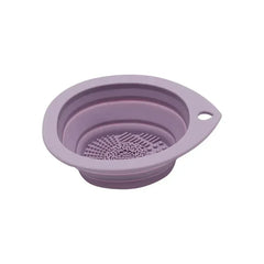 Silicone Makeup Brush & Puff Cleaner Bowl
