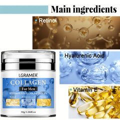 Anti-Wrinkle Retinol Cream for Men – Face & Neck Firming Moisturizer