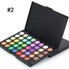 Glitter & Matte Eyeshadow Palette – 40/74/78 Colors