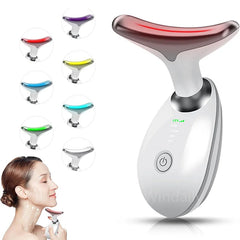 7-Color Anti-Wrinkle Facial & Neck Massager