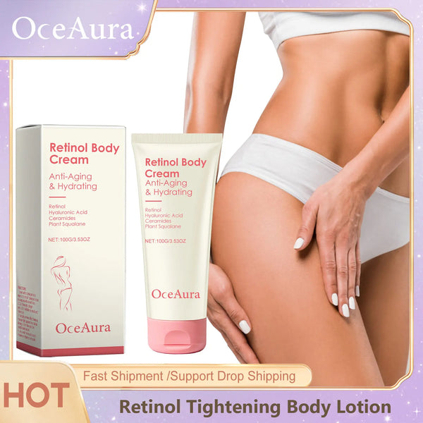 Retinol Firming Body Lotion – Anti-Wrinkle, Cellulite & Skin Tightening Cream