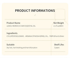 Morocco Argan Hair Oil – 60ml