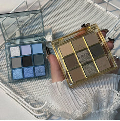 9-Color Dark Punk Eyeshadow Palette
