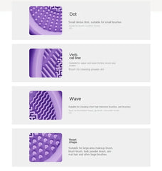 Silicone Makeup Brush & Puff Cleaner Bowl
