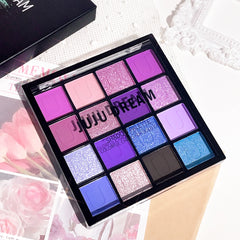 16-Color Eyeshadow Palette – Koi, Mermaid & Forest