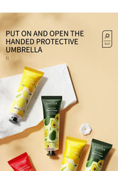 Hand Cream Set (5pcs) – Fruit & Plant Fragrance, Moisturizing & Repairing Lotion