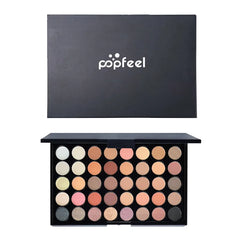 40-Color Eyeshadow Palette – Brown & Pink