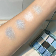 9-Color Dark Punk Eyeshadow Palette