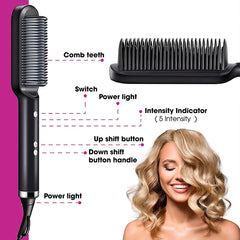 Professional Beard & Hair Straightening Comb